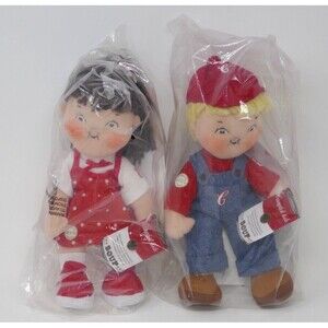 Campbell's Soup Kids Century Edition 9" Plush Stuffed Dolls SEALED